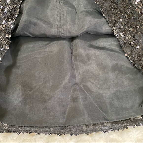 NWT J. Crew Black Sequin Mini Skirt - Picture 4 of 4